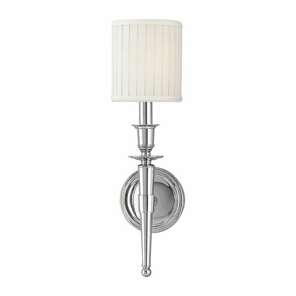 Hudson Valley Abington 1 Light Wall Sconce 4901-PN